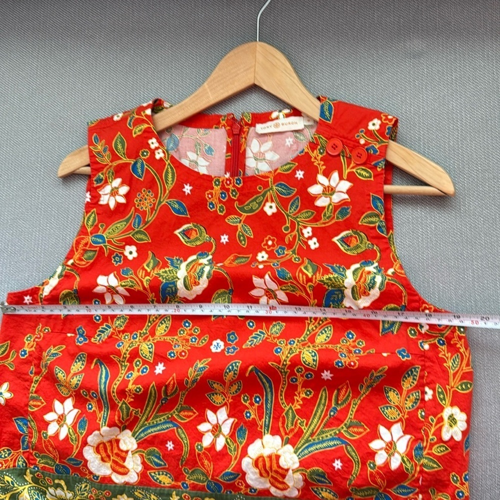 Tory Burch Dayton Samba Batik Flower
Cotton Sleeveless Top - Picture 7 of 10
